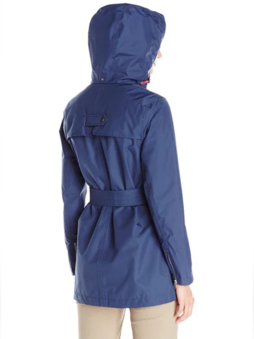 Helly Hansen Wesley Trench Coat Blue/Pink Size S - Picture 2 of 7